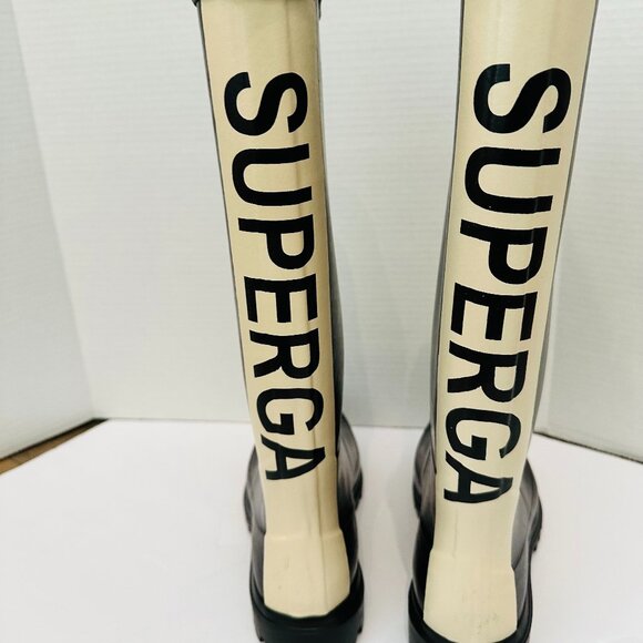 Unique Superga Rain Boots - Picture 1 of 6